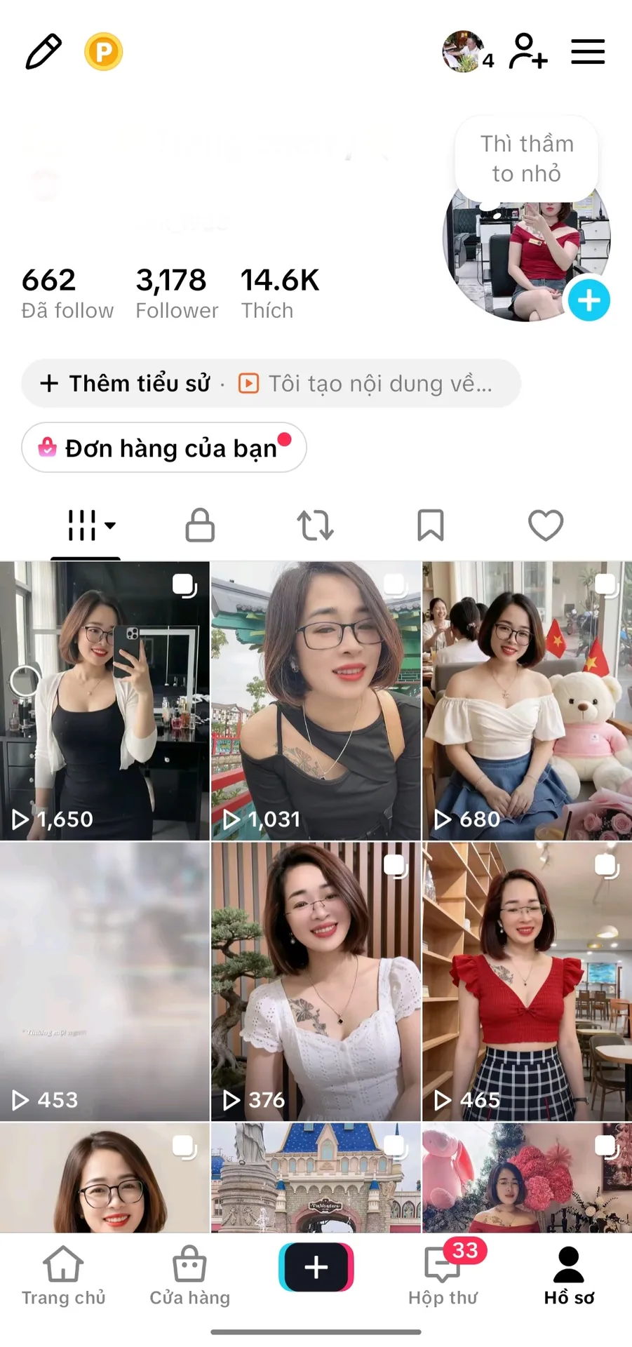 Chủ Đề Cá Nhân Nữ 1