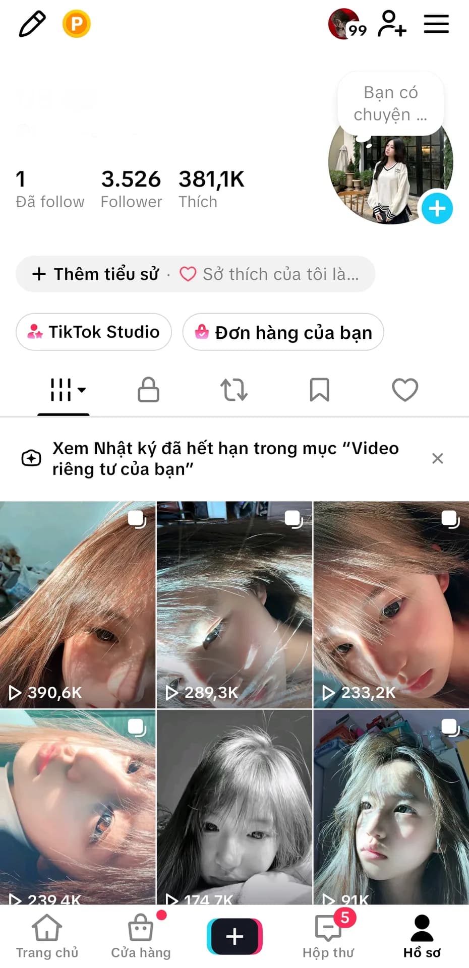 Chủ Đề Cá Nhân Nữ 1