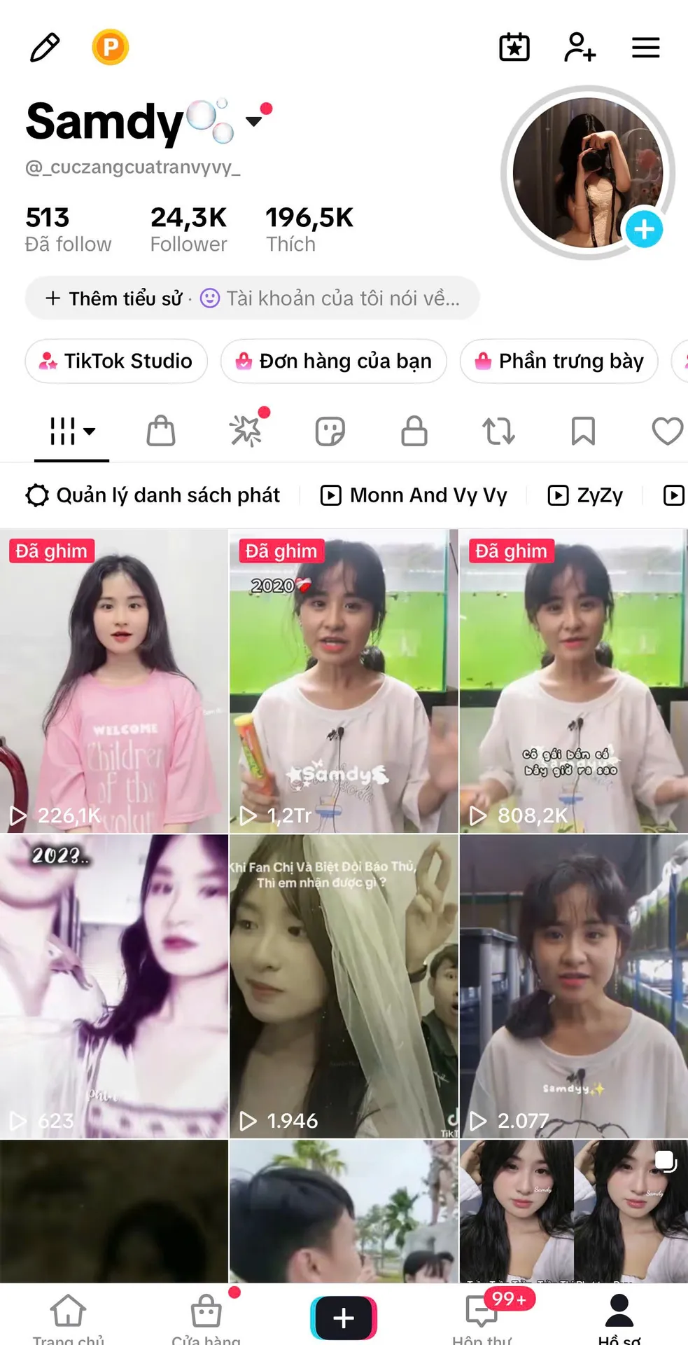 Chủ Đề Cá Nhân Nữ 1