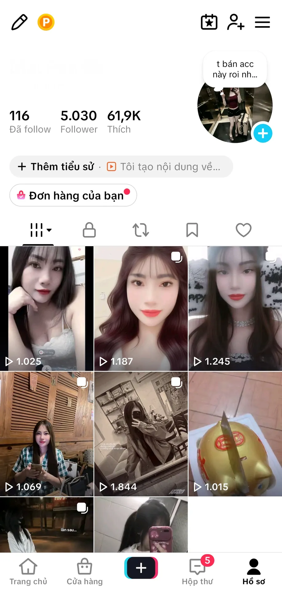 Chủ Đề Cá Nhân Nữ