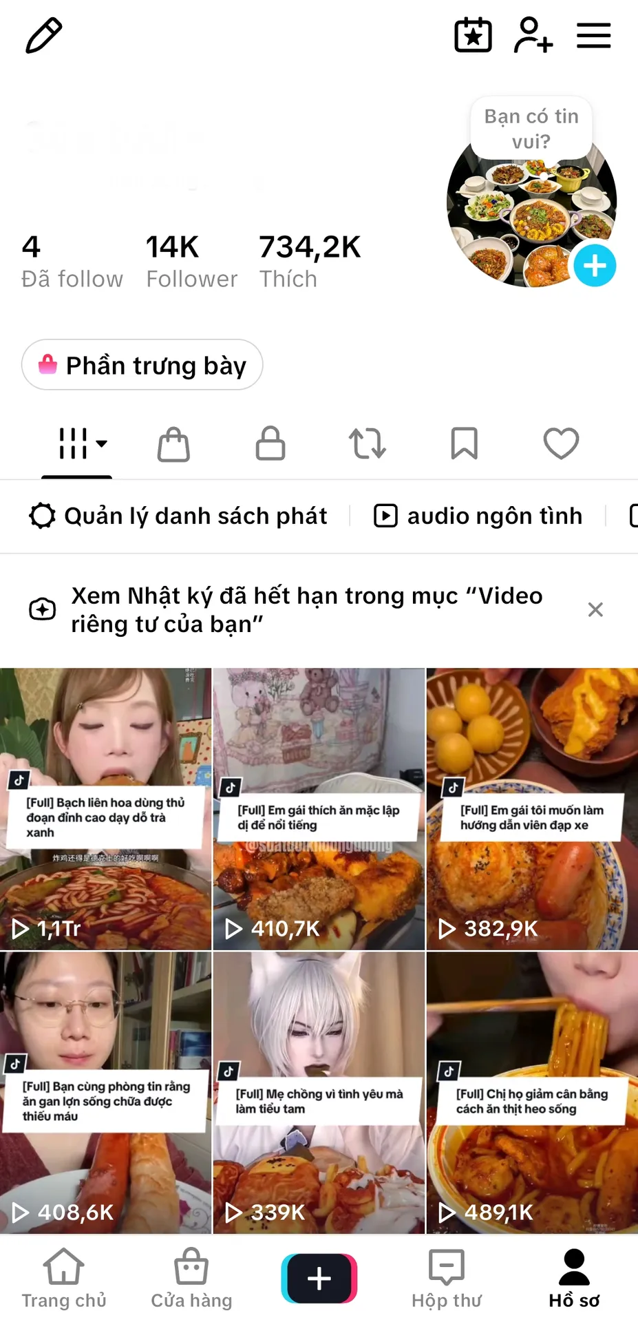 Chủ Đề Ẩm Thực Nữ Cao 1