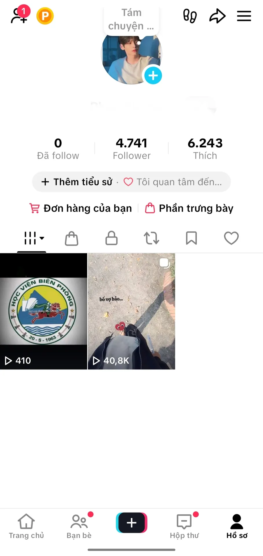 Chủ Đề Cá Nhân Nam 1