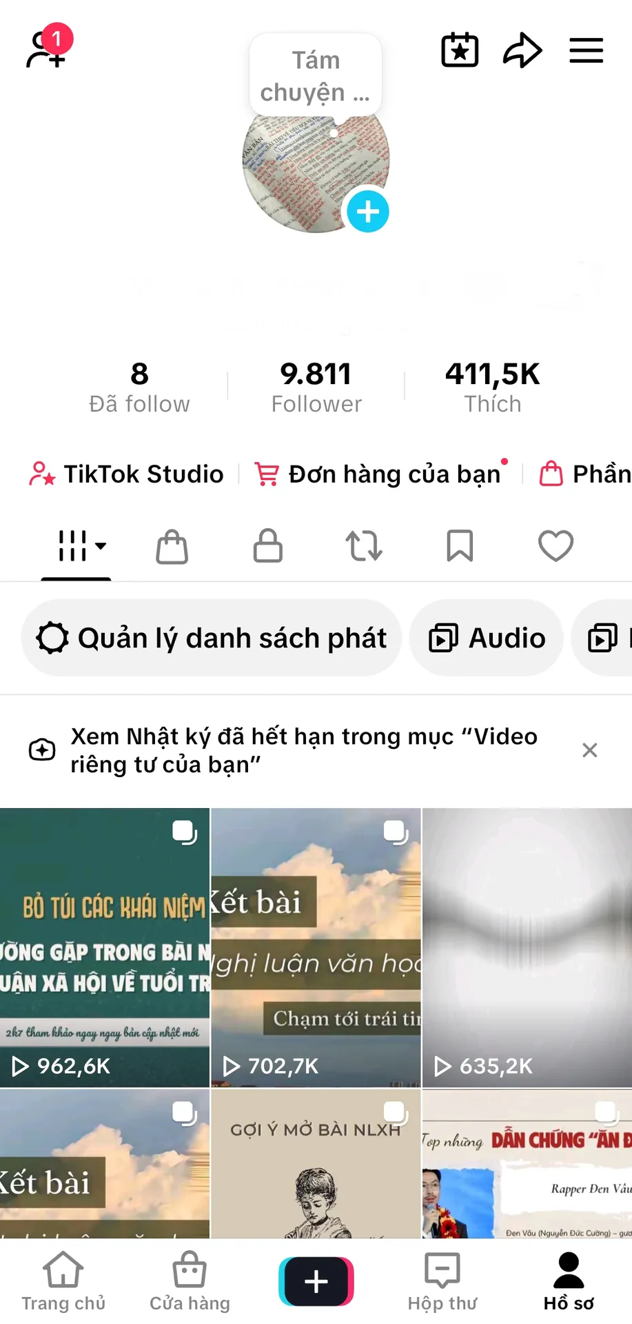 Chủ Đề Văn Học Nữ Cao 1